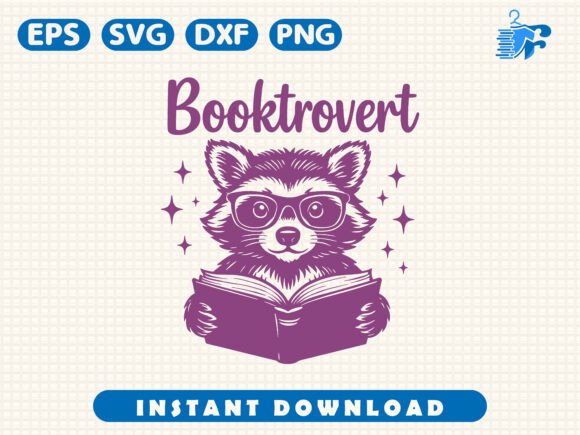 Booktrovert Cat Book Lover
