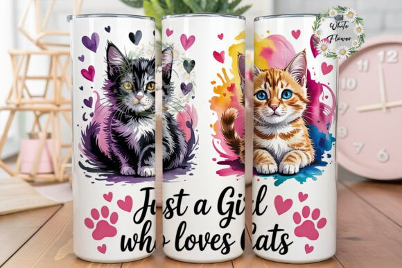 Cat Lover Tumbler Wrap