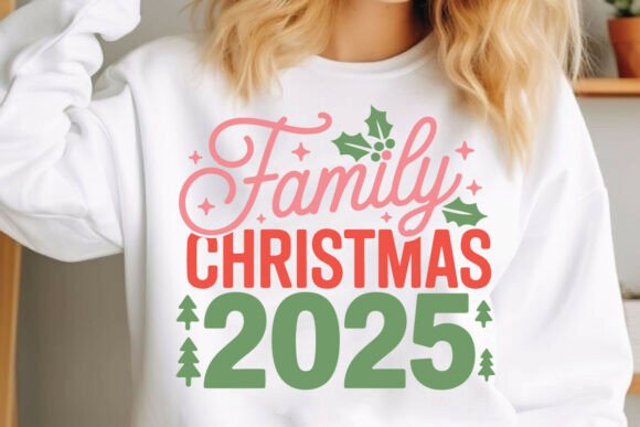 Family Christmas 2025 SVG Design